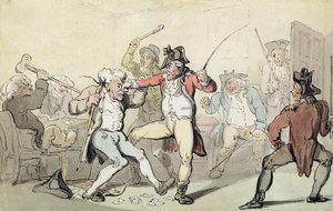 Tricher aux cartes - Thomas Rowlandson